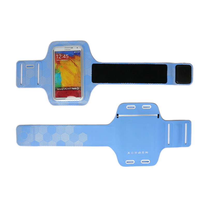 Modrá ruka Nastavitelná Sport Armband pro smartphone