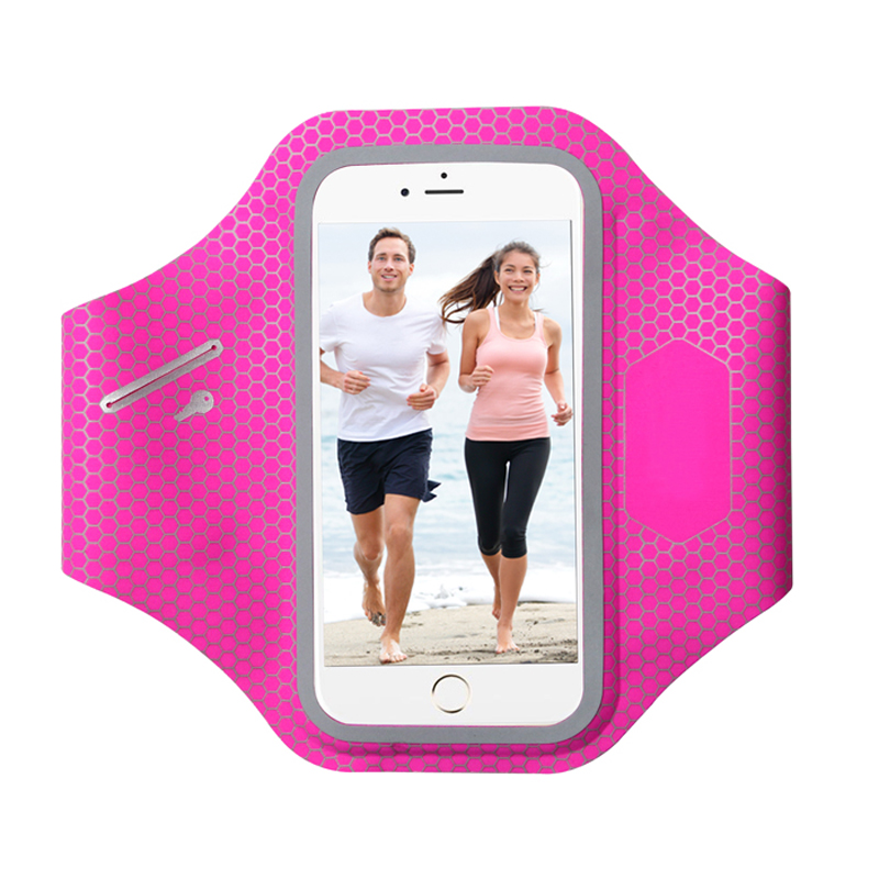 Vlastní Elastické reflexní fitness Smartphone Case Sport Armband