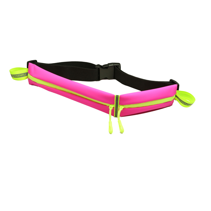 Sportovní běžecký pás s dvěma kapsami